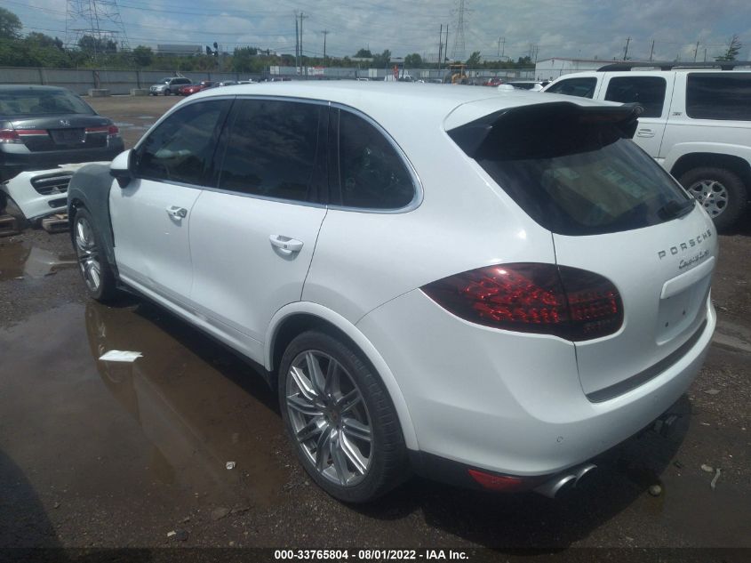 2013 PORSCHE CAYENNE TURBO WP1AC2A27DLA90192