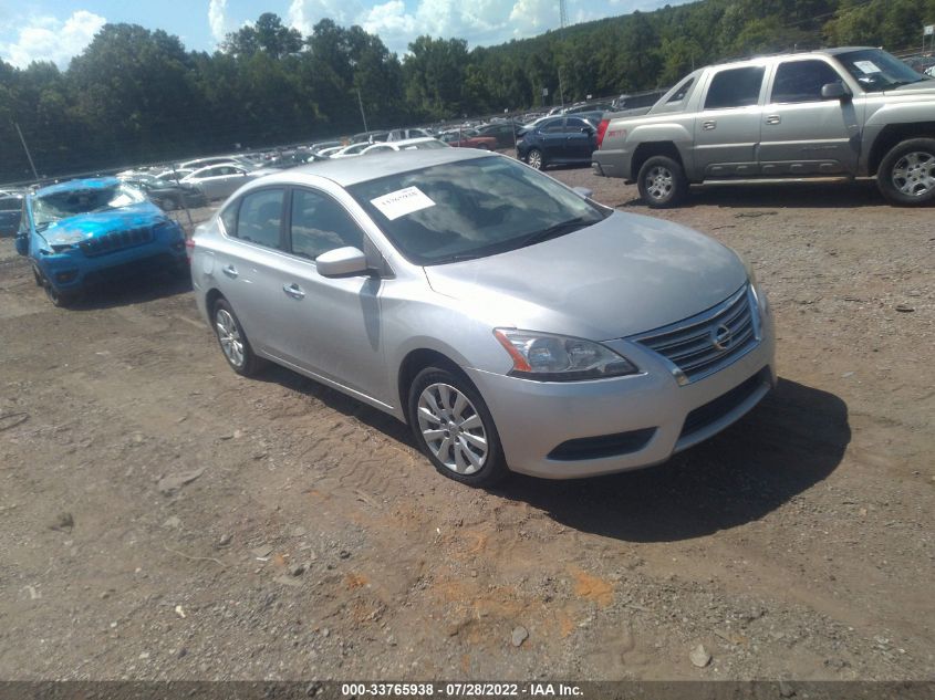 VIN 1N4AB7APXDN909784 2013 NISSAN SENTRA no.1