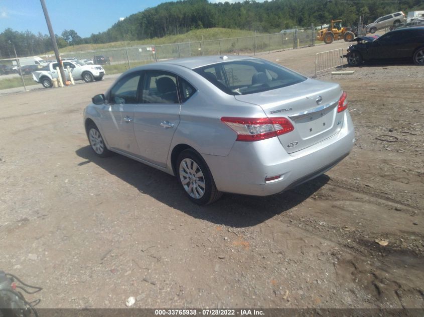 VIN 1N4AB7APXDN909784 2013 NISSAN SENTRA no.3