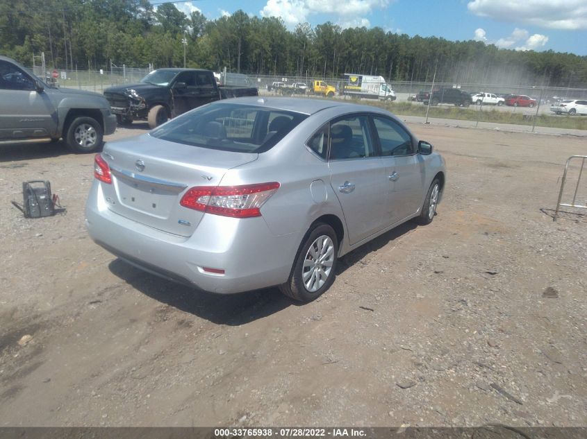 VIN 1N4AB7APXDN909784 2013 NISSAN SENTRA no.4