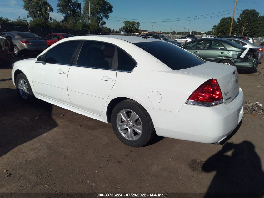 2015 CHEVROLET IMPALA LIMITED LS 2G1WA5E30F1168864