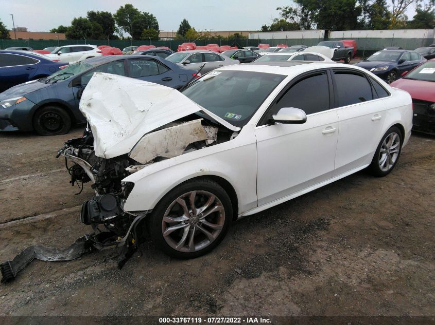 2013 AUDI S4 PREMIUM PLUS WAUDGAFL1DA074979