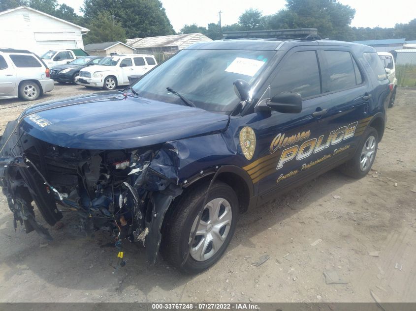 2016 FORD UTILITY POLICE 1FM5K8AR1GGD17374