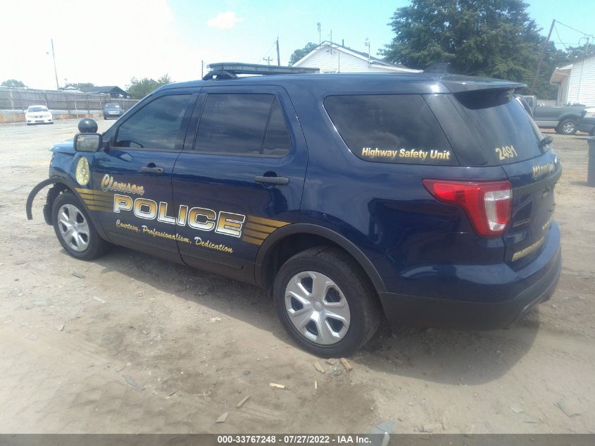 2016 FORD UTILITY POLICE 1FM5K8AR1GGD17374