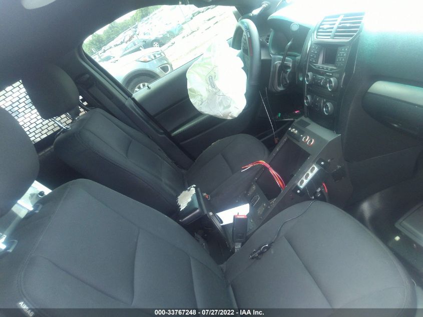 2016 FORD UTILITY POLICE 1FM5K8AR1GGD17374