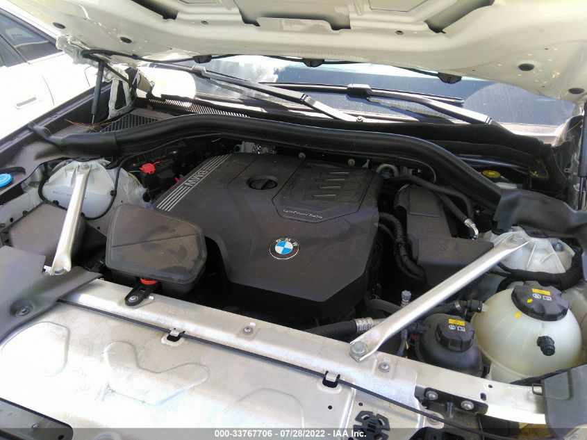 2021 BMW X4 XDRIVE30I 5UX2V1C09M9F41644