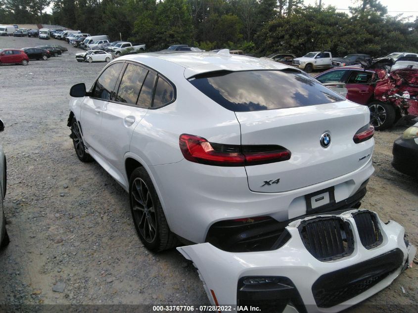 2021 BMW X4 XDRIVE30I 5UX2V1C09M9F41644