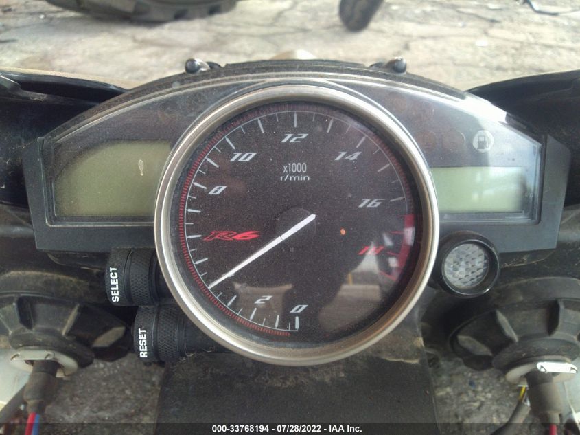 2009 YAMAHA YZFR6 C JYARJ16Y69A003382