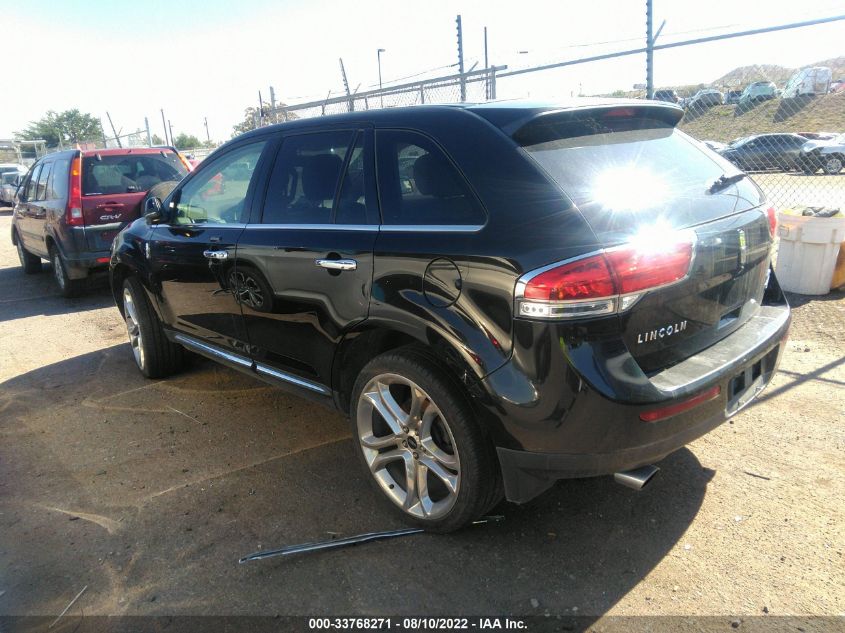 2013 LINCOLN MKX 2LMDJ8JK1DBL21708