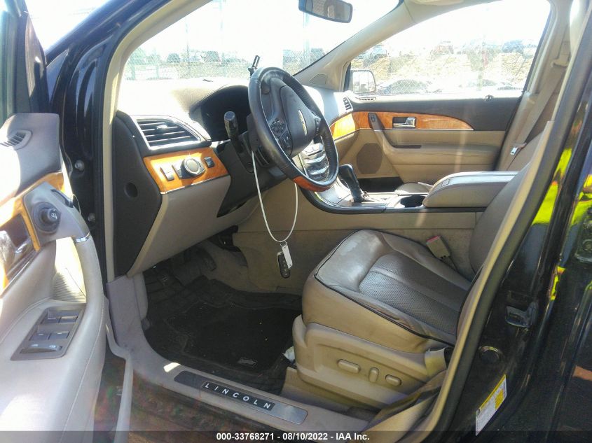 2013 LINCOLN MKX 2LMDJ8JK1DBL21708