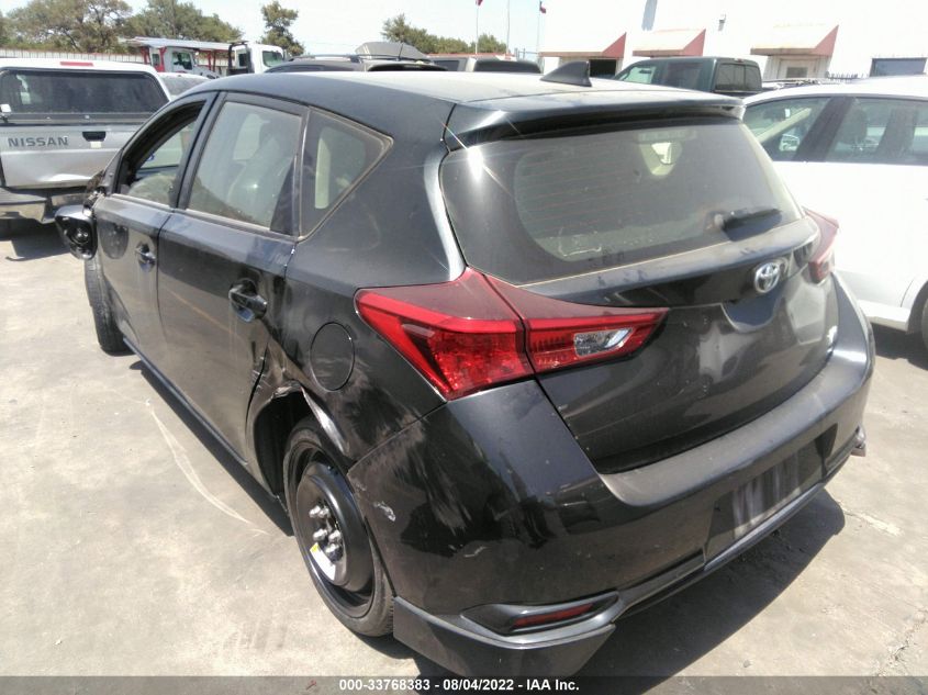 2017 TOYOTA COROLLA IM JTNKARJE4HJ547715