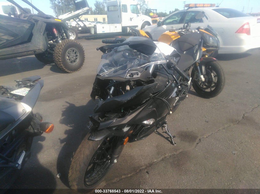 VIN JKAEXKG17NDAG7635 2022 KAWASAKI EX400