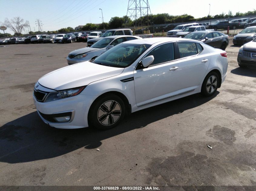 2013 KIA OPTIMA HYBRID LX KNAGM4AD0D5055629