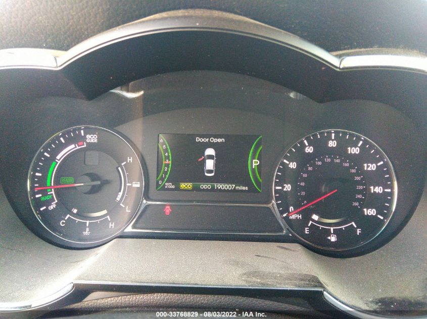 2013 KIA OPTIMA HYBRID LX KNAGM4AD0D5055629