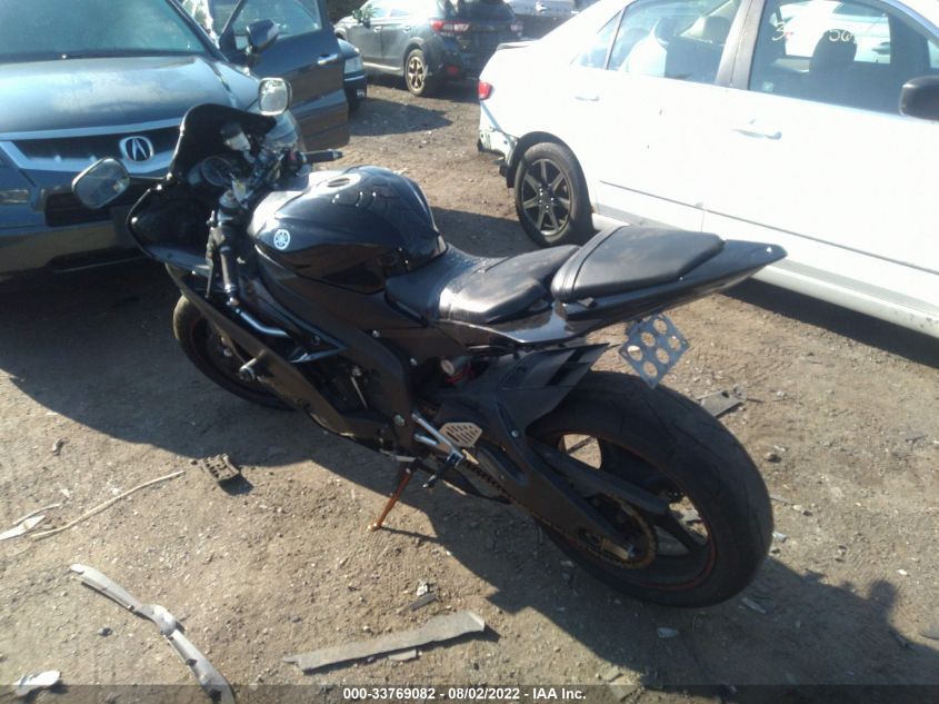 2011 YAMAHA YZFR6 JYARJ16E0BA022280