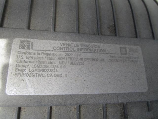 2020 CHEVROLET EXPRESS PASSENGER LT 1GAZGPFG1L1116184