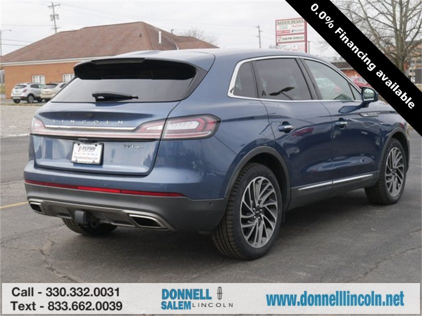 2019 LINCOLN NAUTILUS RESERVE 2LMPJ8LP3KBL32101