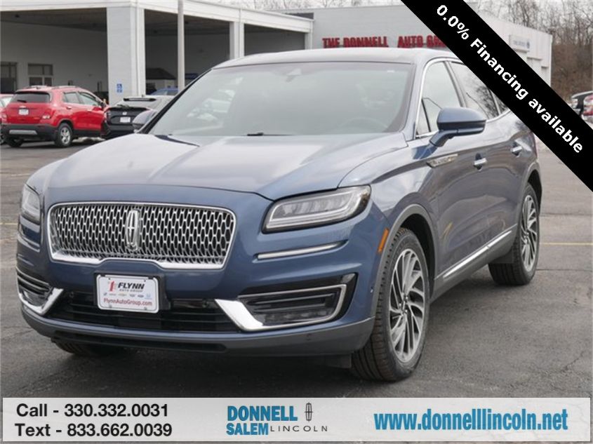 2019 LINCOLN NAUTILUS RESERVE 2LMPJ8LP3KBL32101