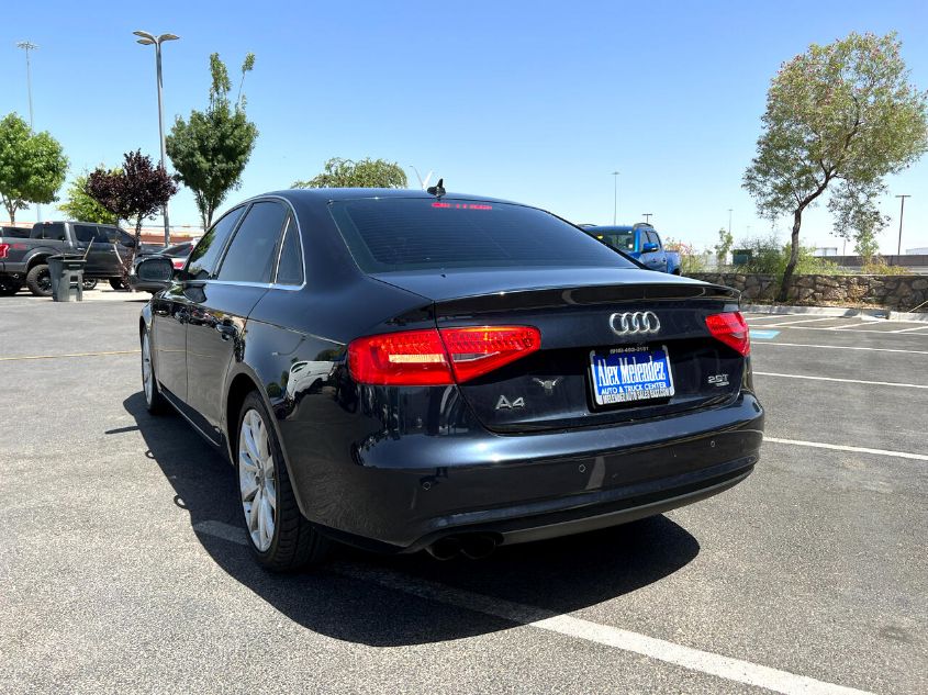 2013 AUDI A4 PREMIUM PLUS WAUFFAFL5DN035882