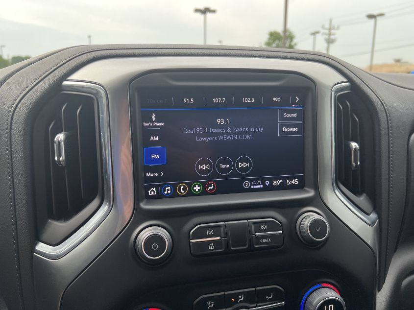 2022 CHEVROLET SILVERADO 1500 LTD LTZ 1GCUYGET8NZ164461