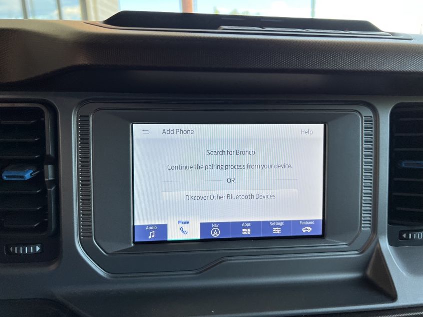2021 FORD BRONCO BASE/BIG BEND 1FMDE5CP5MLA62924