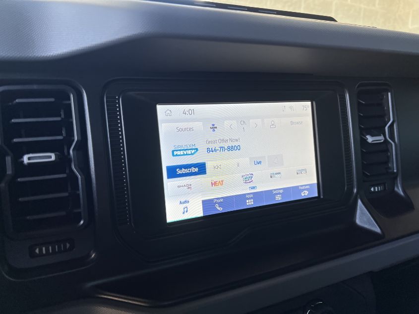 2022 FORD BRONCO BASE/BIG BEND 1FMDE5CP6NLA77370
