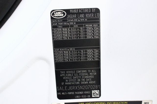 2022 LAND ROVER DEFENDER S SALEJ6RX5N2070281