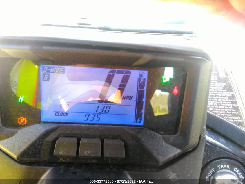 2022 YAMAHA YXE1000 5Y4AN39Y7NA105725