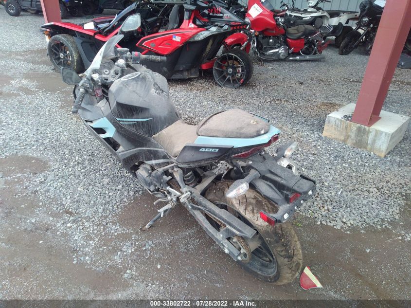 2020 KAWASAKI EX400 JKAEXKG18LDA68648