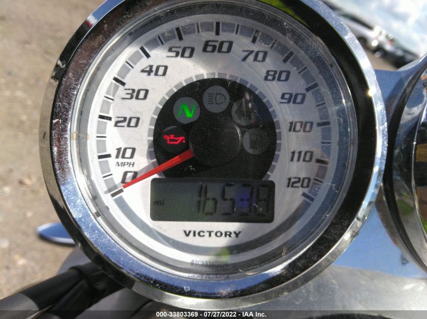 2010 VICTORY MOTORCYCLES CROSS ROADS 5VPEB36D2A3002720