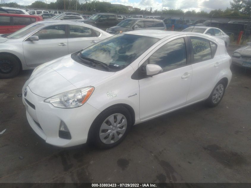 2013 TOYOTA PRIUS C ONE/TWO/THREE/FOUR JTDKDTB35D1529983