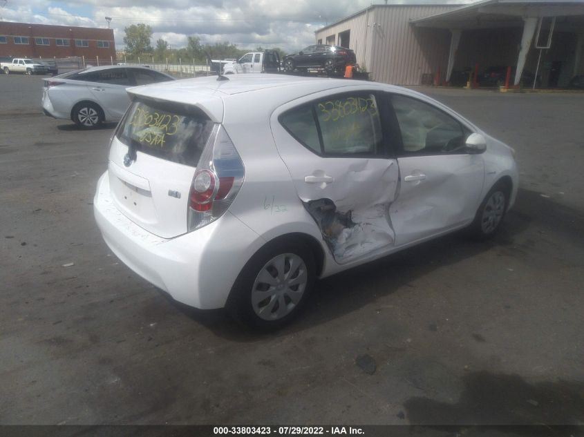 2013 TOYOTA PRIUS C ONE/TWO/THREE/FOUR JTDKDTB35D1529983