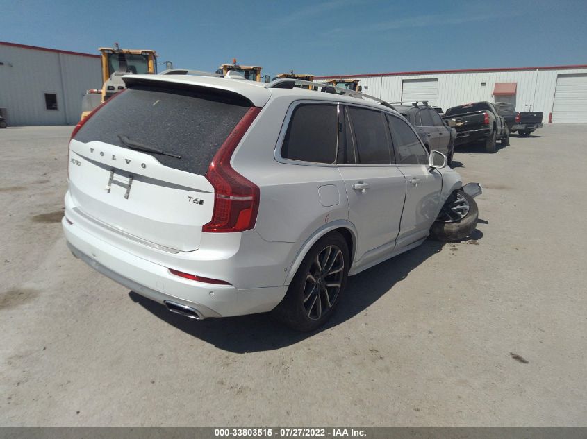 2017 VOLVO XC90 MOMENTUM YV4A22PK2H1187634