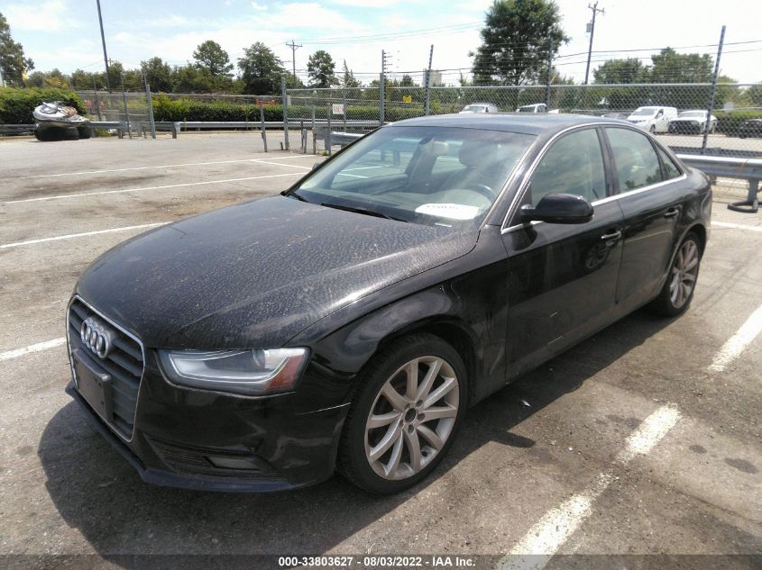2013 AUDI A4 PREMIUM PLUS WAUFFAFL3DA064773