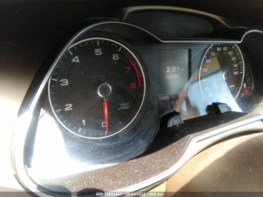 2013 AUDI A4 PREMIUM PLUS WAUFFAFL3DA064773