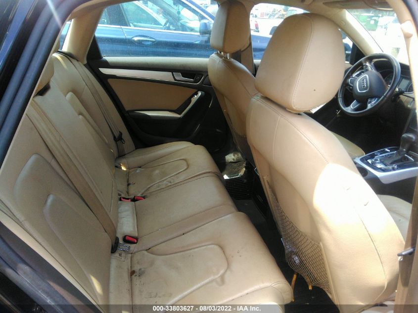 2013 AUDI A4 PREMIUM PLUS WAUFFAFL3DA064773