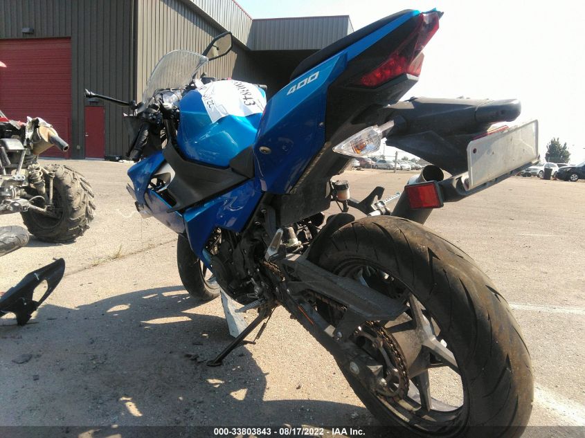2018 KAWASAKI EX400 JKAEXKH13JDA09972