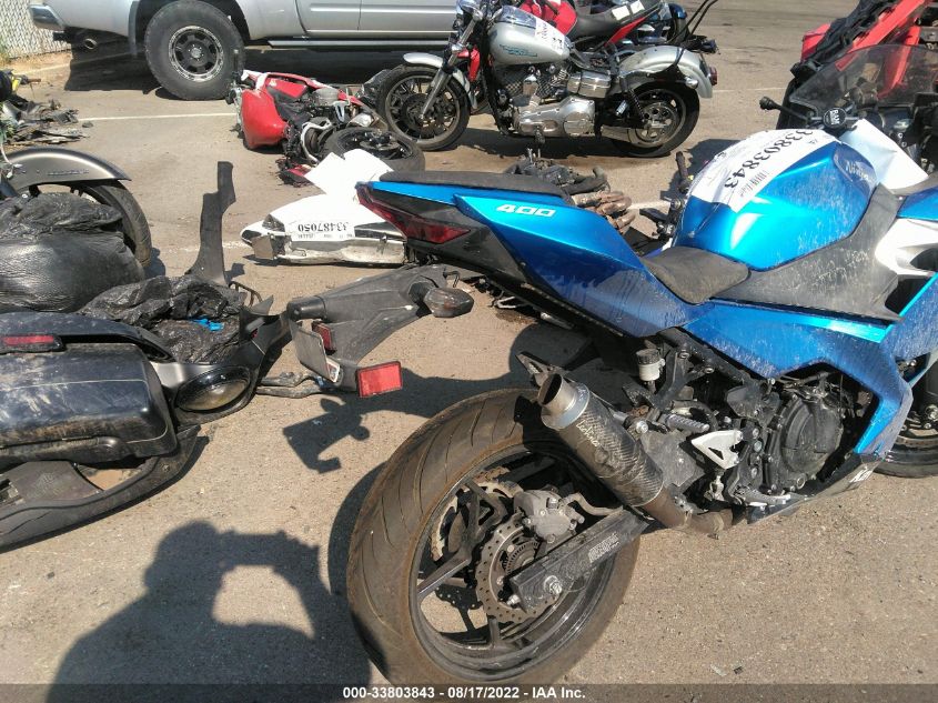 2018 KAWASAKI EX400 JKAEXKH13JDA09972