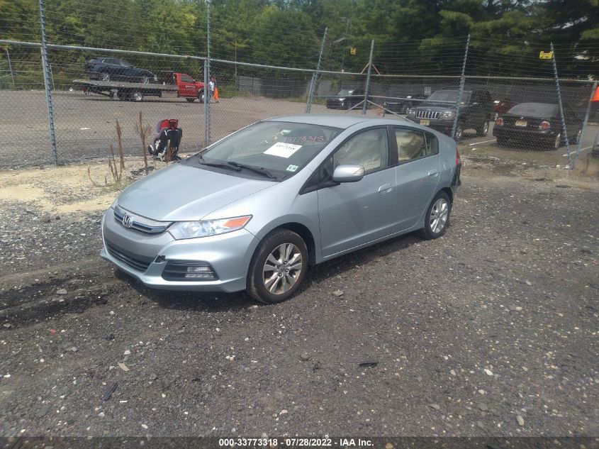2013 HONDA INSIGHT EX JHMZE2H77DS004609