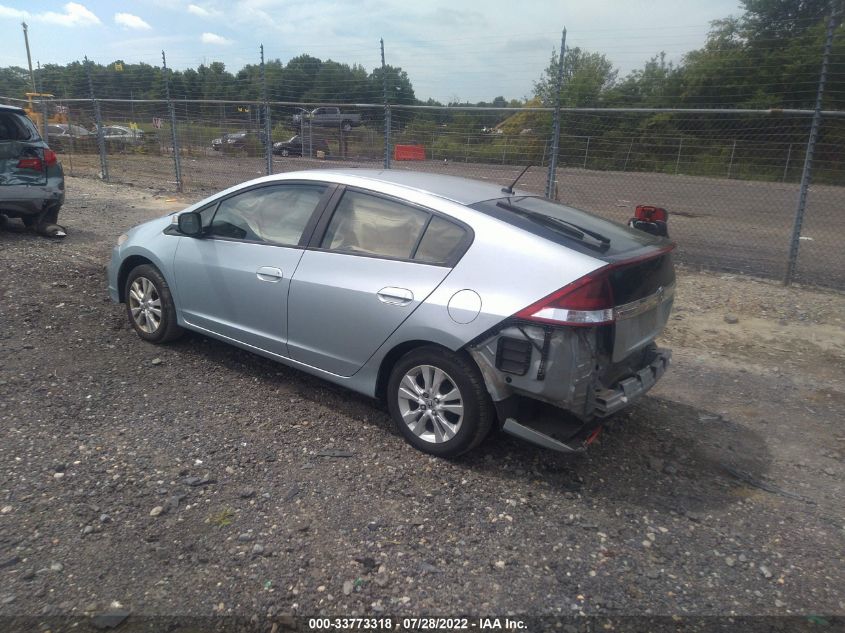 2013 HONDA INSIGHT EX JHMZE2H77DS004609