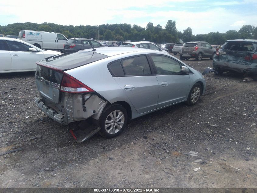 2013 HONDA INSIGHT EX JHMZE2H77DS004609