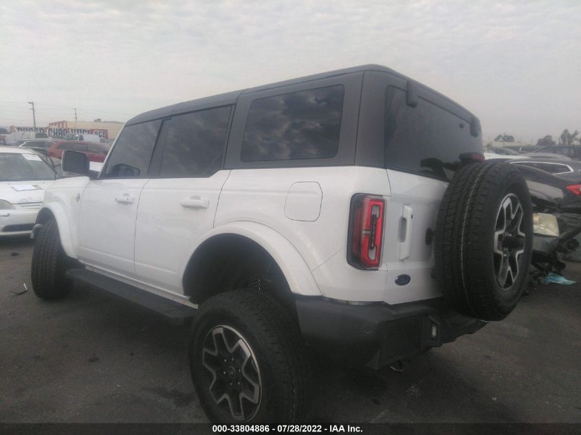 2022 FORD BRONCO BASE/BIG BEND 1FMDE5BH2NLB12450