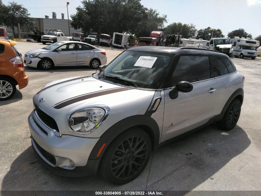 2013 MINI COOPER PACEMAN S ALL4 WMWSS7C59DWN51885