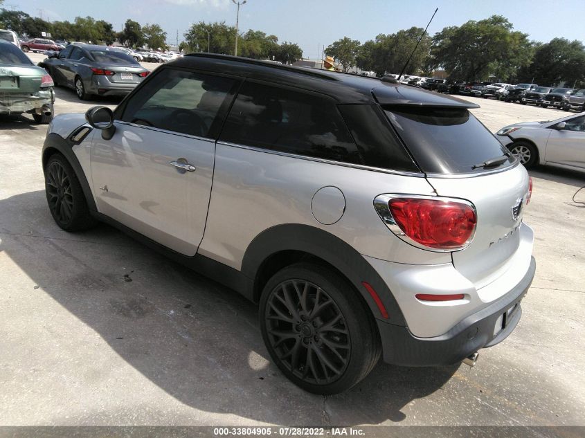 2013 MINI COOPER PACEMAN S ALL4 WMWSS7C59DWN51885