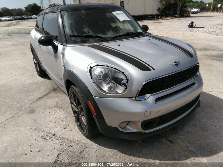 2013 MINI COOPER PACEMAN S ALL4 WMWSS7C59DWN51885