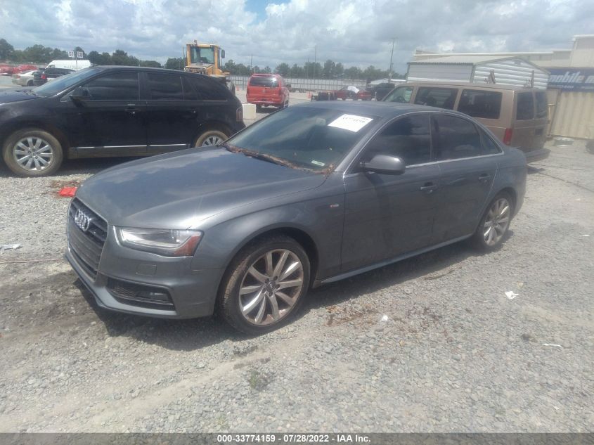 2014 AUDI A4 PREMIUM WAUBFAFL1EN016505
