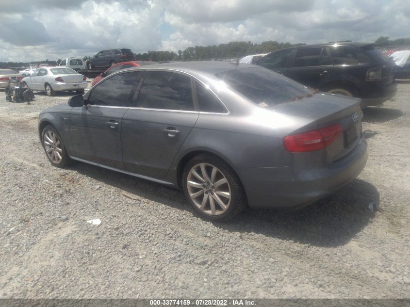 2014 AUDI A4 PREMIUM WAUBFAFL1EN016505