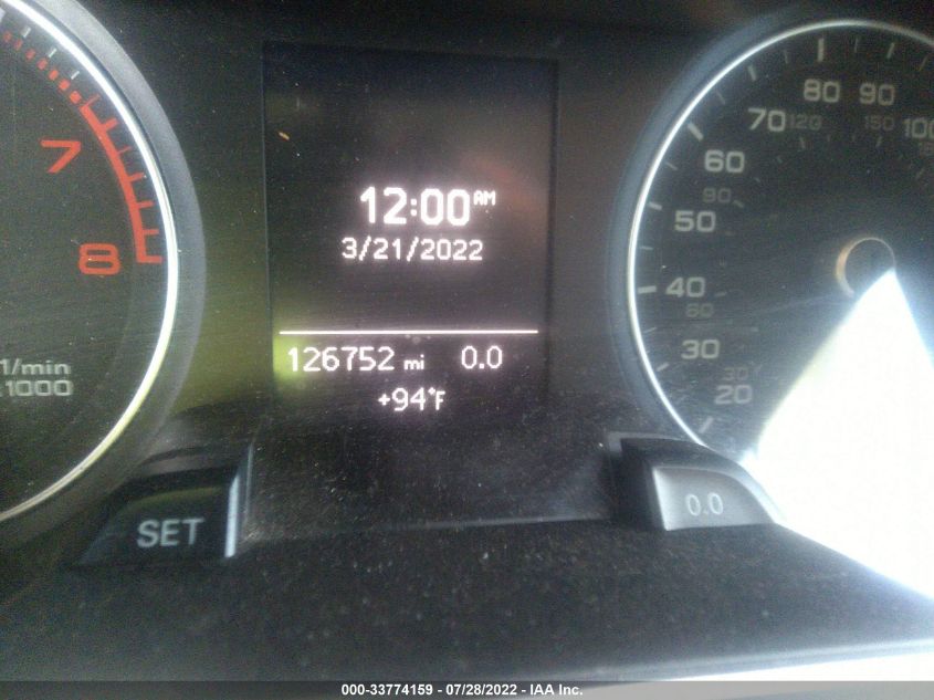2014 AUDI A4 PREMIUM WAUBFAFL1EN016505