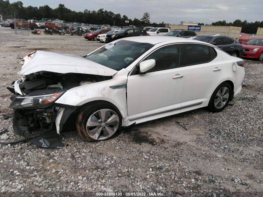 2015 KIA OPTIMA HYBRID EX KNAGN4AD5F5091476