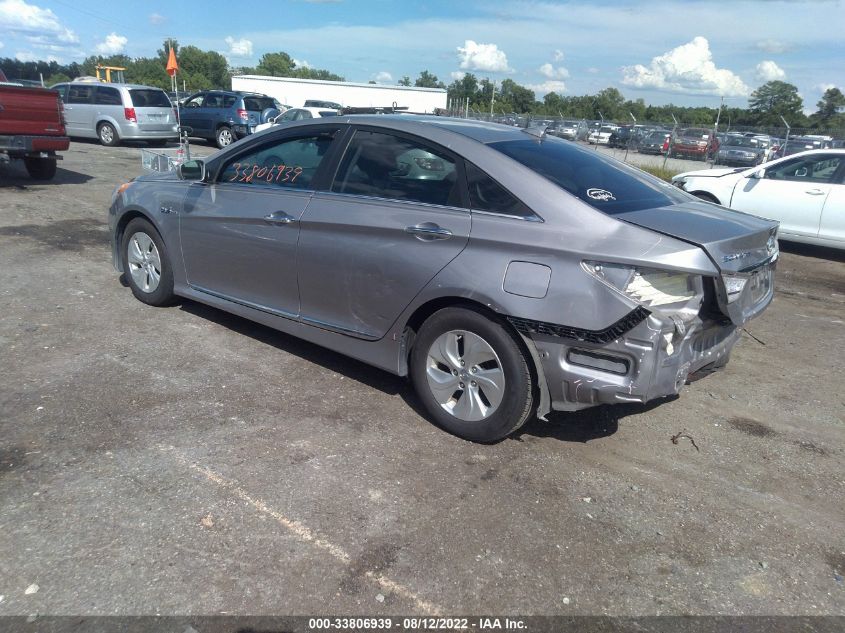 2013 HYUNDAI SONATA HYBRID KMHEC4A44DA089671